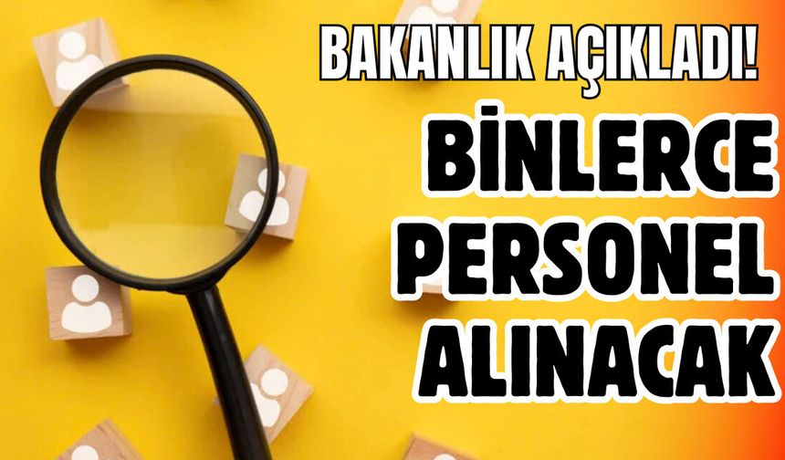 Bakanlık 2 bin 610 personel  alacak! Peki, Van'a kaç kadro düşecek? Kaç Kişi Alınacak, KPSS Puanı Kaç Olmalı?