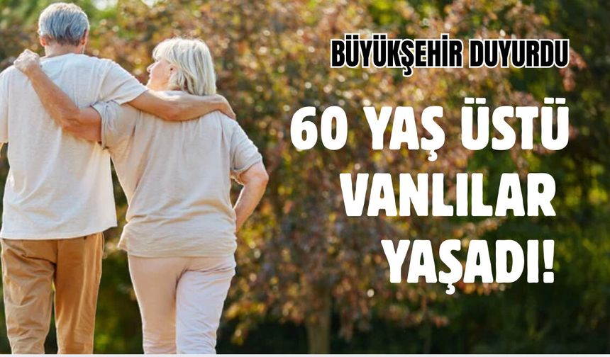 60 Yaş Üstü Vatandaşlar İçin Van’da Doğa Yürüyüşleri Başlıyor