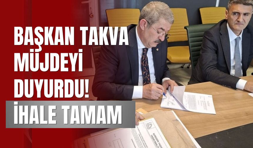 Van Besi OSB İhalesi Tamamlandı: Necdet Takva Müjdeyi Duyurdu