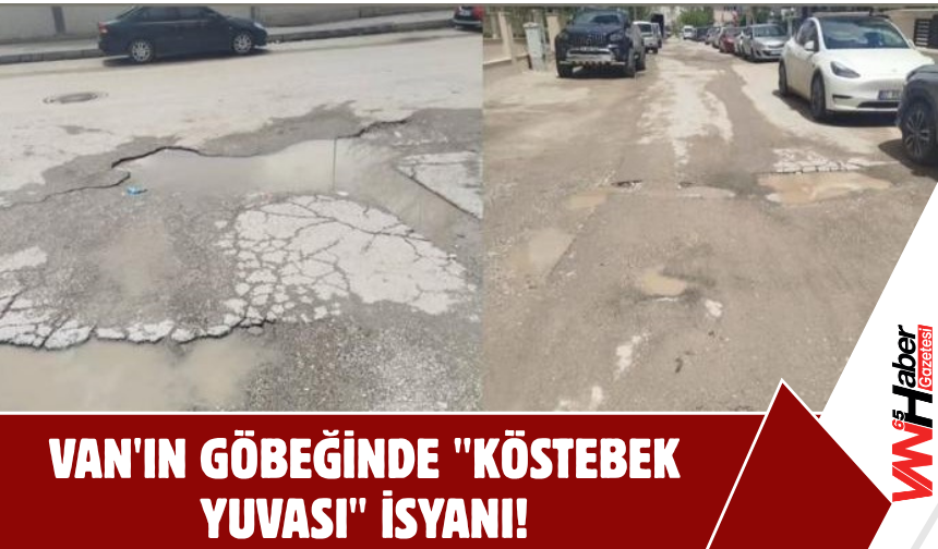 Van İpekyolu’nda Yol İsyanı!