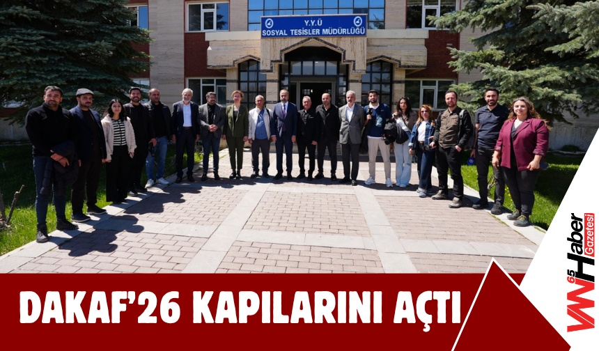 Dakaf’26 Kapılarını Açtı: Gençler Ve Dev Kurumlar Van’da Buluştu