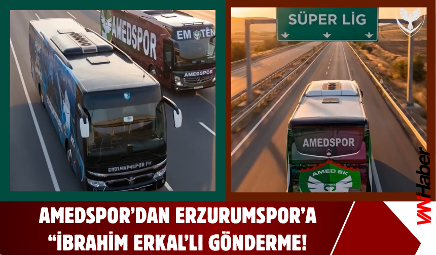 Amedspor’dan Erzurumspor’a Gönderme!