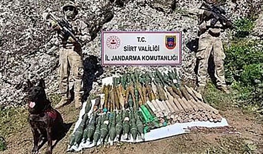 8 İlde Operasyon: 34 Mağara ve Sığınak İmha Edildi, Çok Sayıda Mühimmat Ele Geçirildi