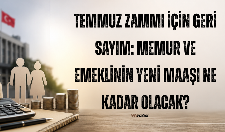 Temmuz Zammı İçin Geri Sayım: Memur Ve Emeklinin Yeni Maaşı Ne Kadar Olacak?