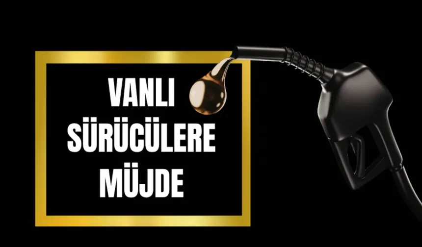Vanlı sürücülere indirim müjdesi: Benzin fiyatı düşüyor