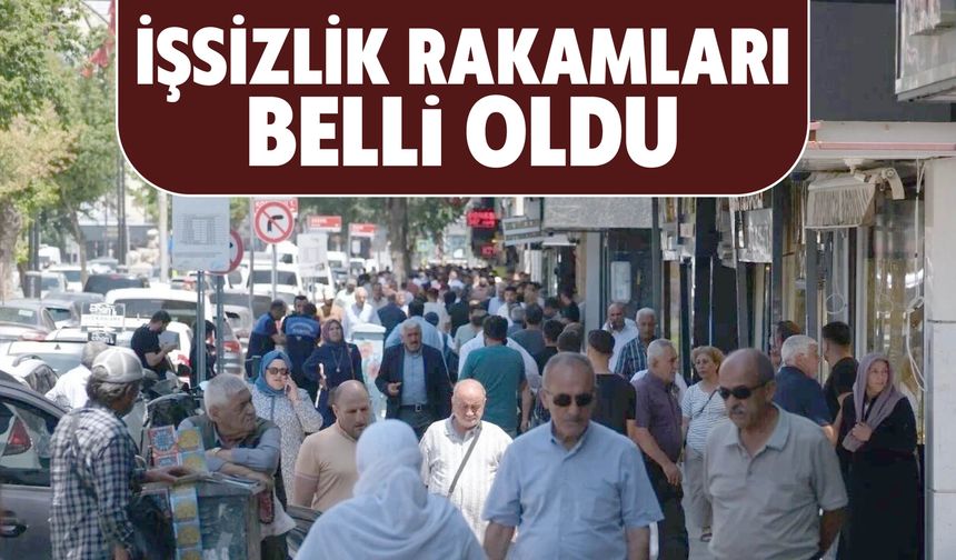 İşsizlik Rakamları Belli Oldu