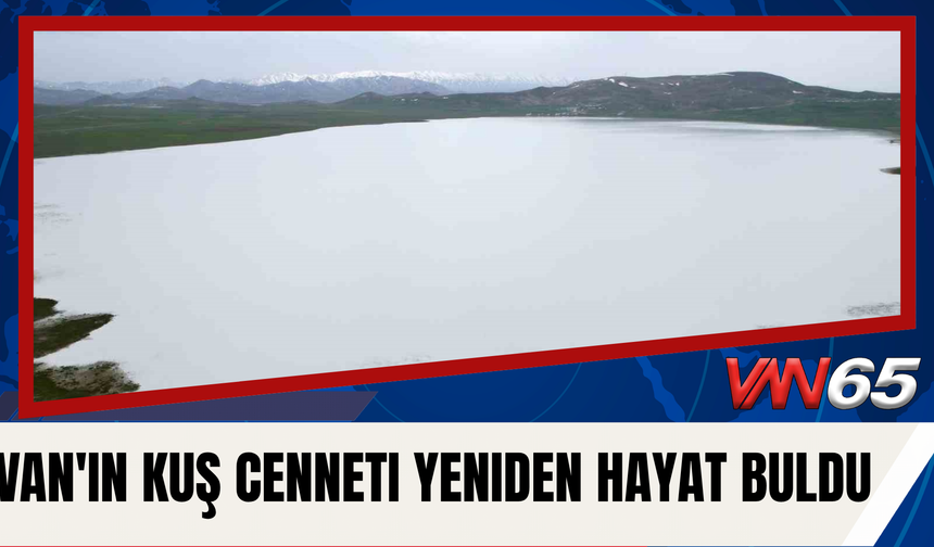 Van'ın Kuş Cenneti Misafirlerini Bekliyor