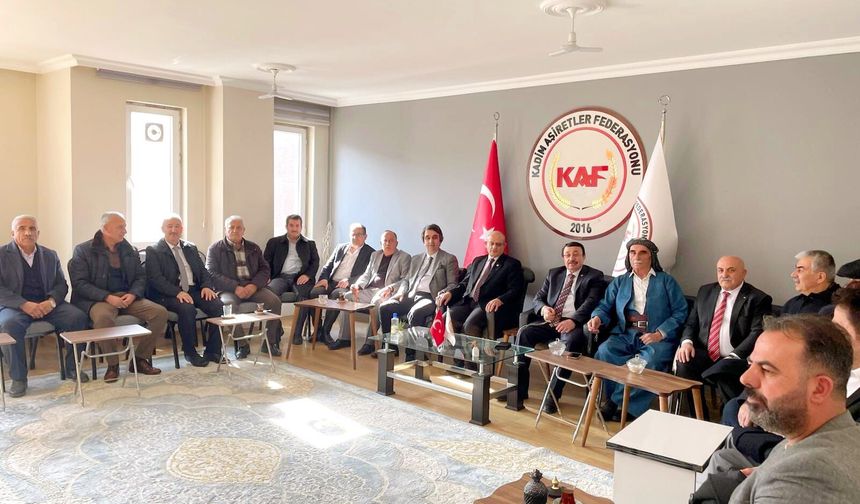 Kadim Aşiretler Federasyonu'ndan Düğünlerde Gösterişe Tepki!