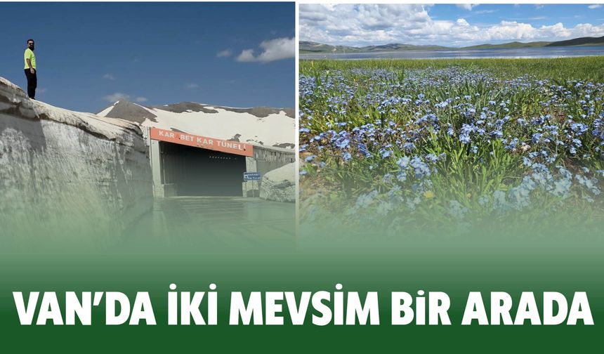 Van’da İki Mevsim Bir Arada