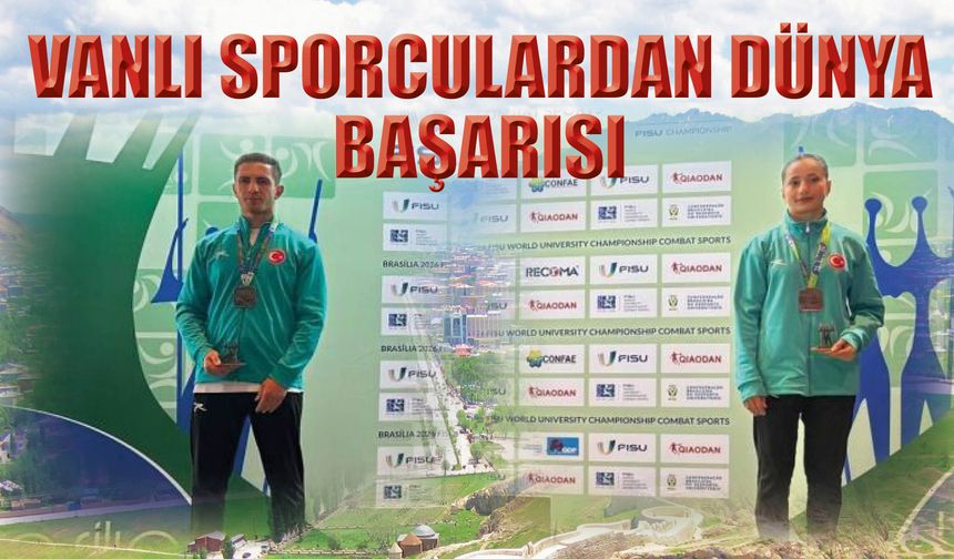 Vanlı Sporculardan Dünya Başarısı