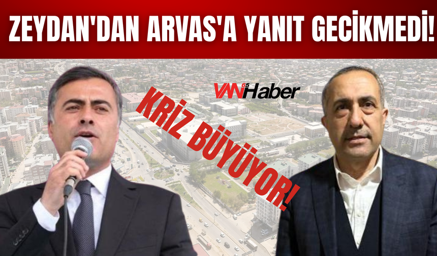 Zeydan'dan Arvas'a Yanıt Gecikmedi!