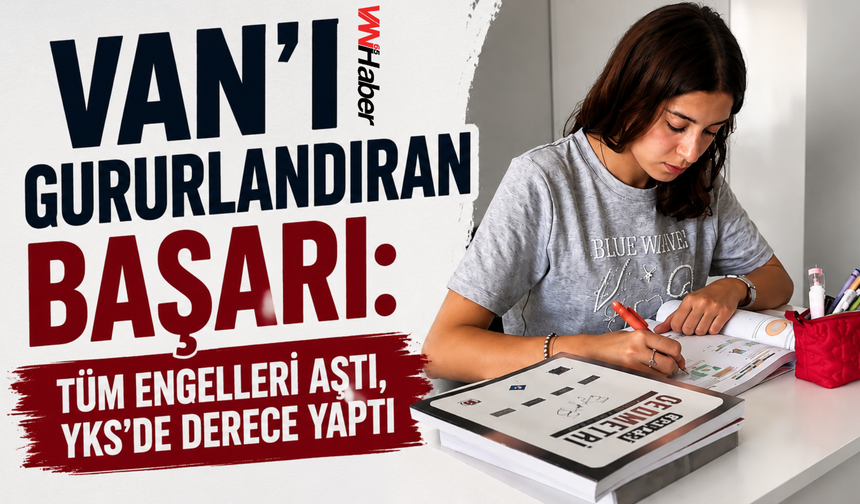 Vanlı Tuana YKS'de İlk 100'e Girdi!