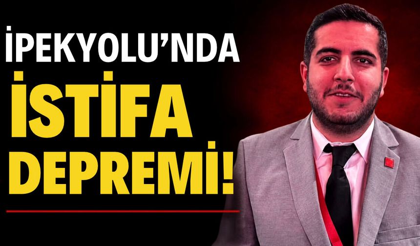 CHP İpekyolu Gençlik Kolları Başkanı Emre Karaman İstifa Etti