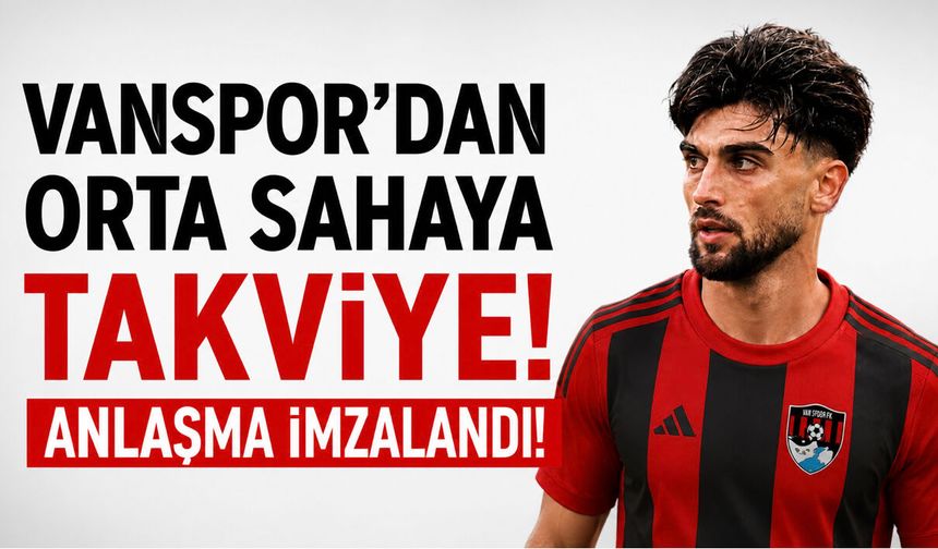 Vanspor'dan Orta Sahaya Tecrübeli Takviye! Jurgen Bardhi Resmen İmzayı Attı