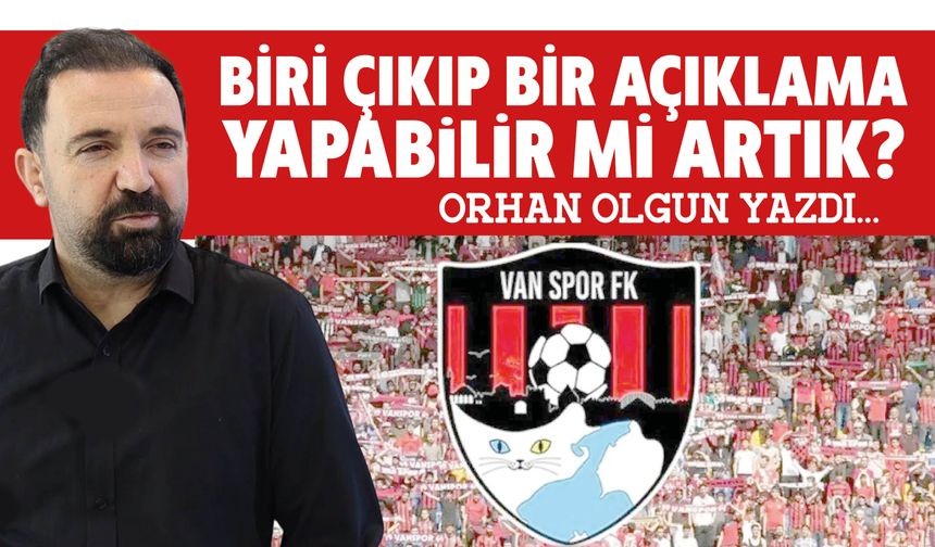 Biri Çıkıp Bir Açıklama  Yapabilir Mi Artık?