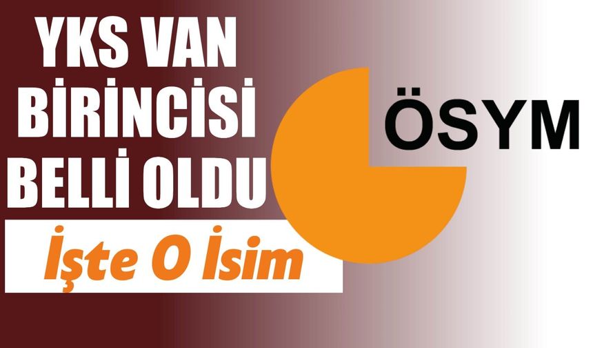 YKS Van Birincisi Hazal Bahar Aslan Oldu!