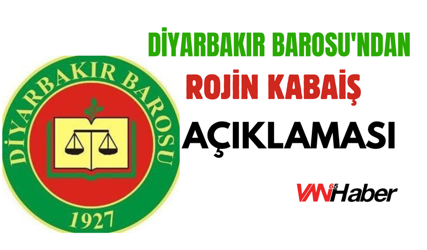 Rojin Kabaiş Dosyasında Yeni Gelişme! Diyarbakır Barosu'ndan Kritik Çağrı