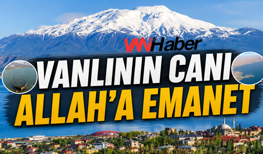 Van Gölü'nde Boğulma Riski Büyüyor!