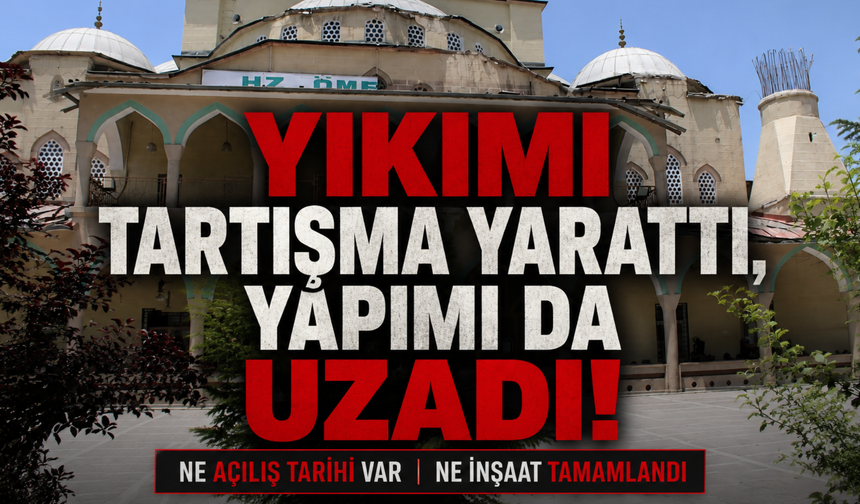 Yıkımı Tartışma Yaratmıştı, Hz. Ömer Camii Ne Zaman Bitecek?