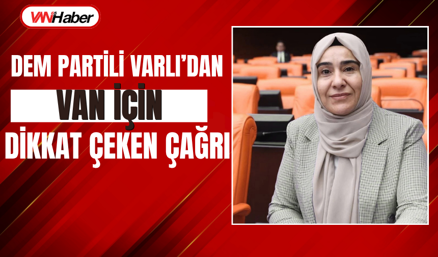 Dem Parti Van Milletvekili Varlı: Engelli Kadınların Sesi Duyulmalı