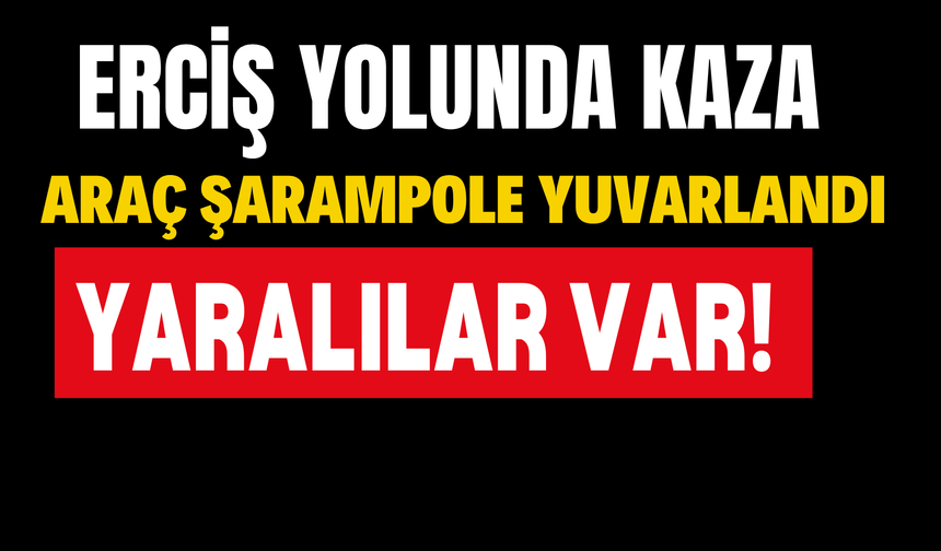 Erciş Yolunda Kaza: Yaralılar Var!