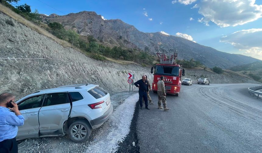 Hakkari-Van karayolunda kaza:Yaralılar var!