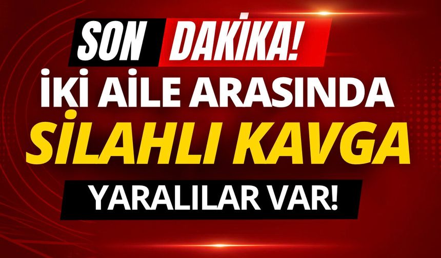 Tunceli’de iki aile arasında silahlı kavga: 3 yaralı