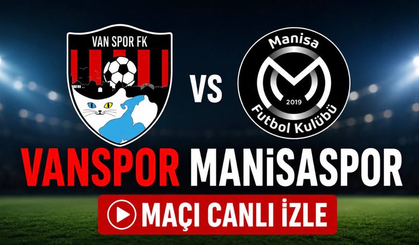 Vanspor Manisaspor Maçı İzle