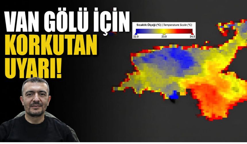 Van Gölü’nde Rekor Sıcaklık! 25 Dereceye Yaklaştı