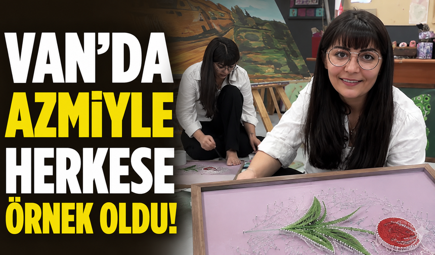 Engeline Takılmadı, Sol Eli ve Ayağıyla Sanata Tutundu: Nahide Timur’un Azmi Örnek Oluyor
