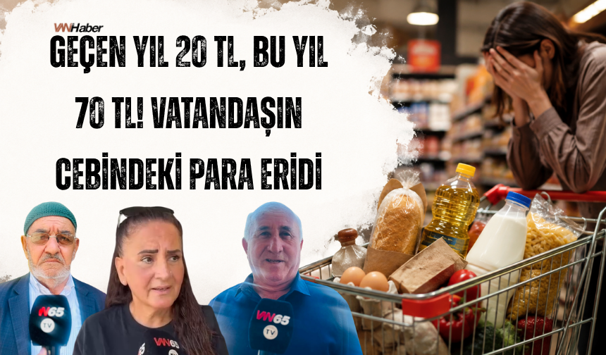 Geçen Yıl 20 TL, Bu Yıl 70 TL! Vatandaşın Cebindeki Para Eridi