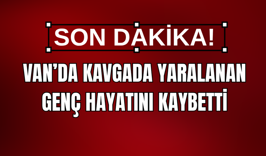 Muradiye’de aileler arasındaki kavgadan acı haber geldi! 21 yaşındaki genç hayatını kaybetti
