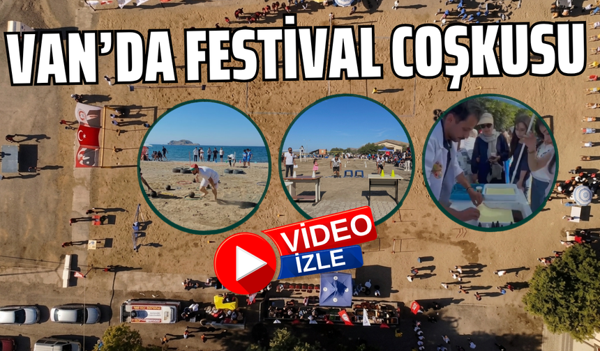 Gevaş’ta Gençlik ve Spor Festivali Coşkusu