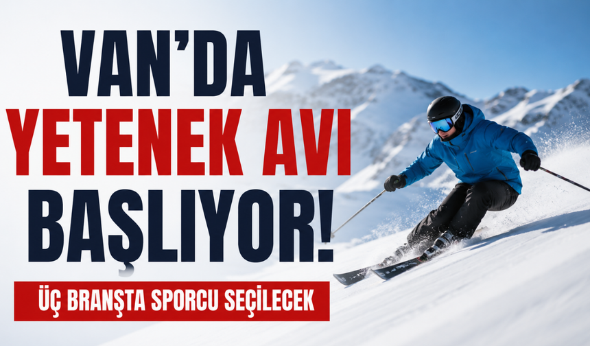 Van’da Geleceğin Kayakçıları Aranıyor! Seçmeler İçin Tarih Belli Oldu!