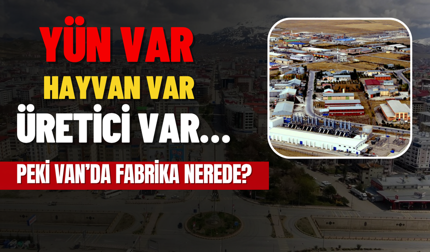 Van’ın Elindeki Değer Heba Oluyor!