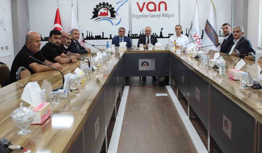 Van’da Sanayicileri İlgilendiren Gelişme: Yeni Kredi Paketi Gündemde