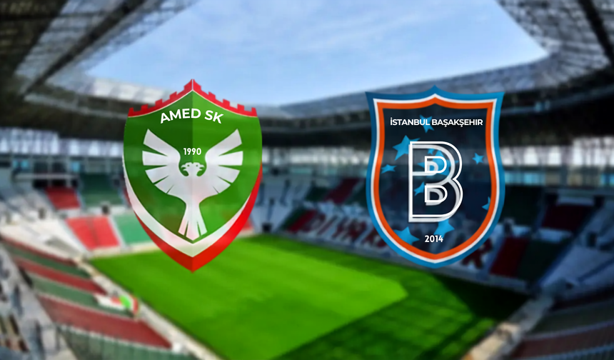 Amedspor’dan Başakşehir’e Tarihi Fark! Tam 5 Gol