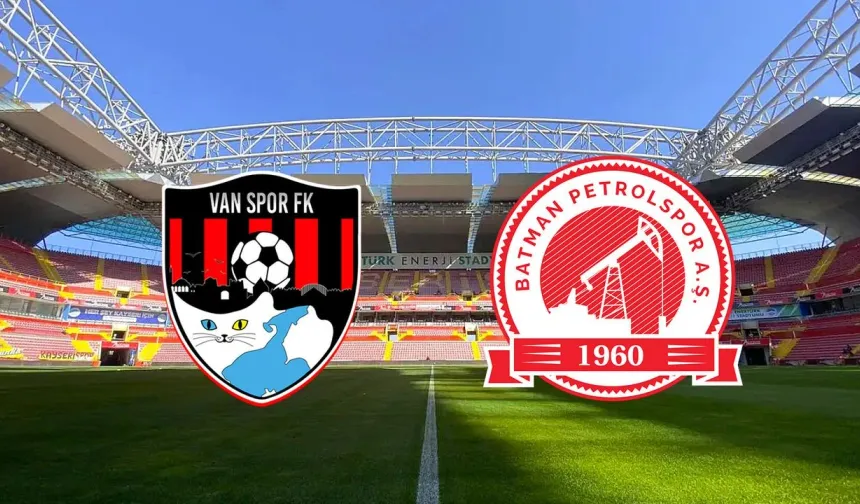 Vanspor-Batman Petrolspor maçı ne zaman, saat kaçta ve hangi kanalda?