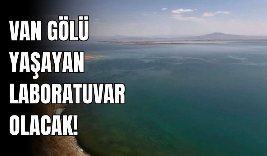 Van Gölü Yaşayan Laboratuvar Oluyor!