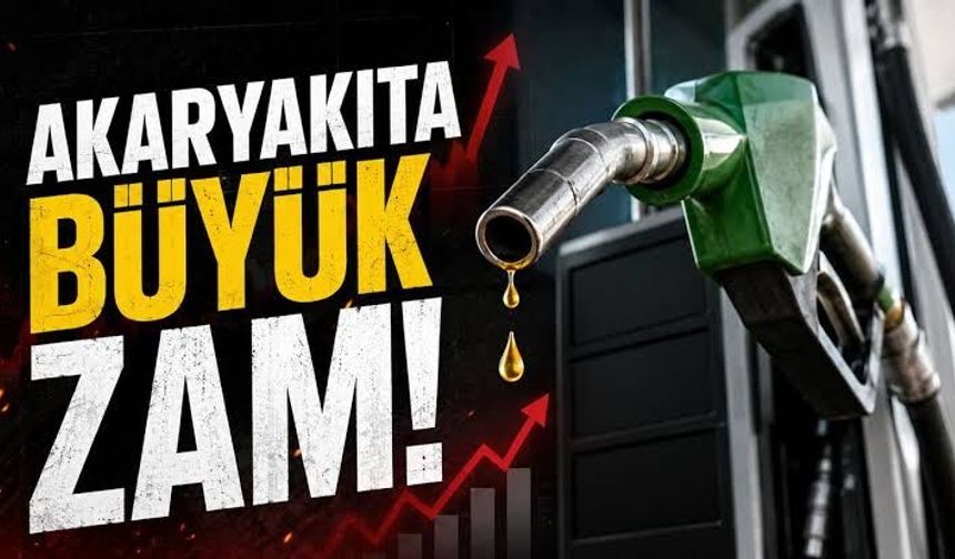 Akaryakıt Fiyatlarında Yeni Dalga! Benzine 3,20 TL Zam Geliyor