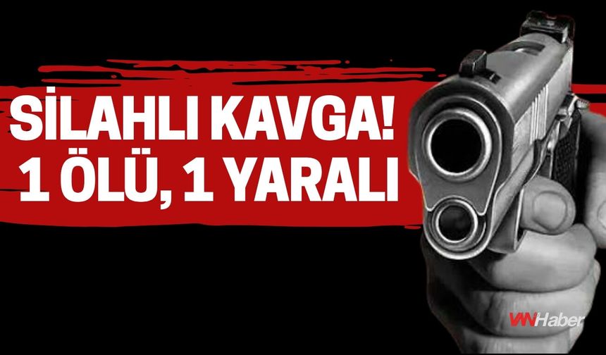 Elazığ'da Silahlı Kavga! 1 Ölü, 1 Yaralı