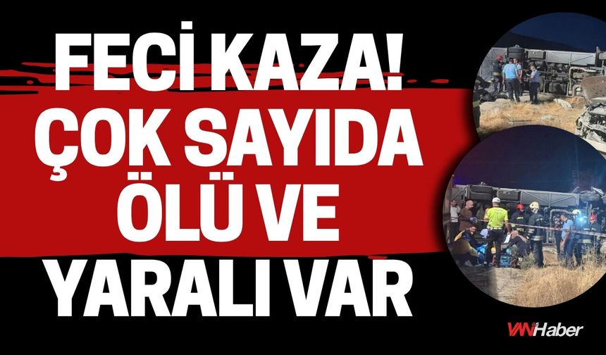 Gaziantep'te Feci Kaza! Çok Sayıda Ölü ve Yaralı Var