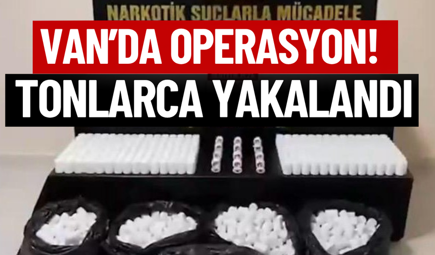 71 İlde Uyuşturucu Operasyonu: Van da Listede!