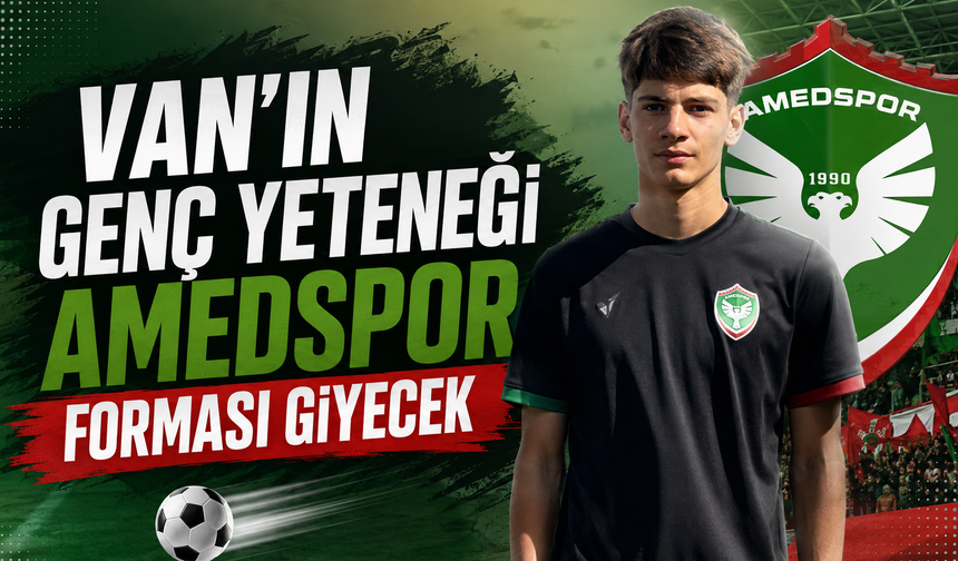 Van’ın Genç Yeteneği Amedspor Forması Giyecek