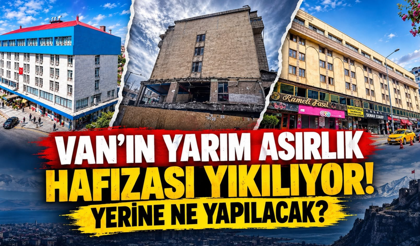 Van’ın Yarım Asırlık Akdamar Oteli Yıkılıyor! Yerine Ne Yapılacak?