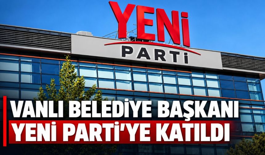 Vanlı Ahmet Özer'den Dikkat Çeken Karar! Yeni Parti'ye Katıldı