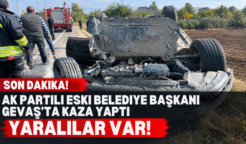 AK Partili Eski Belediye Başkanı Gevaş’ta Kaza Yaptı: 1’i Ağır 3 Yaralı