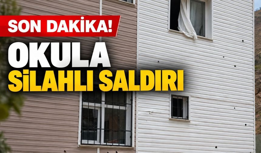 Son Dakika! Bitlis’te Okula Silahlı Saldırı