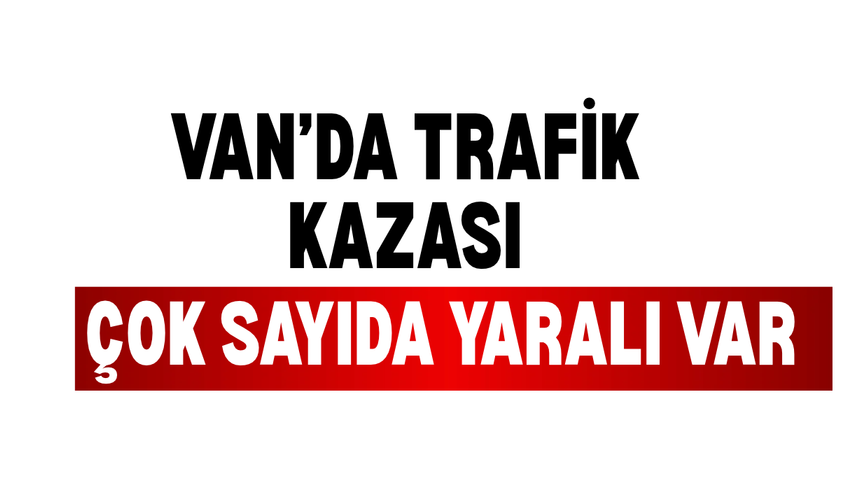 Van Edremit’te iki otomobil çarpıştı: 6 yaralı