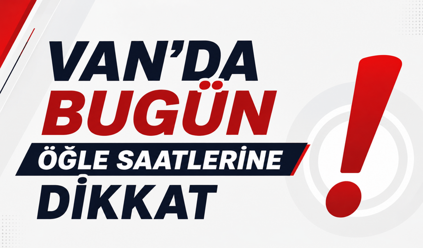 Van ve İlçelerinde Bugün Hava Nasıl Olacak? İşte 30 Ekim Cuma Günü Hava Durumu